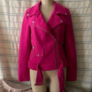 Hot pink moterbike jacket - Limited edition